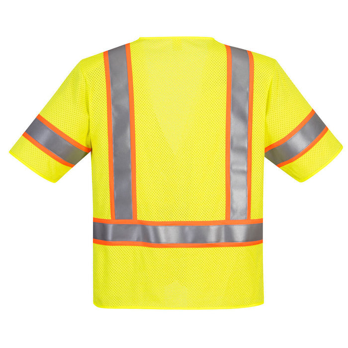 PortWest Class 3 FR Mesh Vest - YELLOW (UFR24)