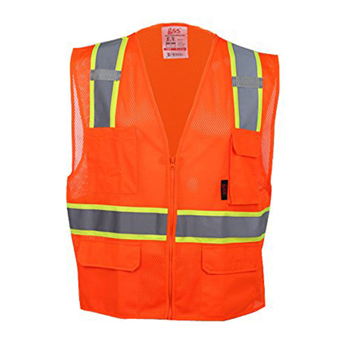 1501/1502 Class 2 Multi-Purpose Vest w/ 6 pockets