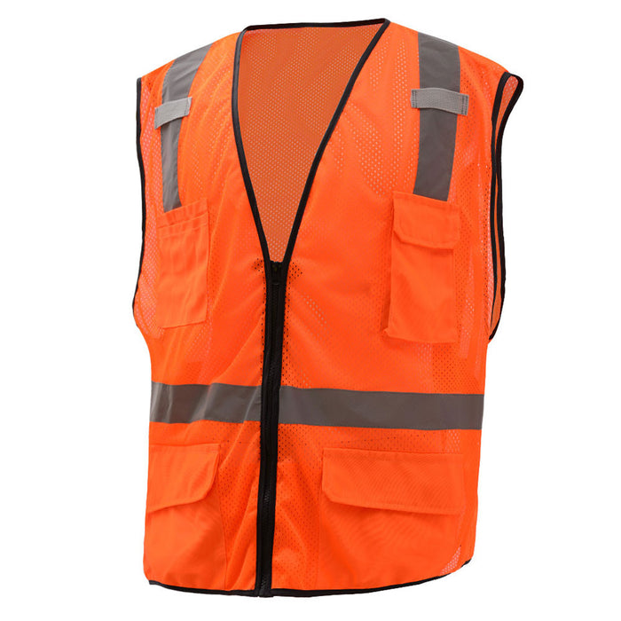 1505/1506 Class 2 Multi-Purpose Vest w/ 6 Pockets