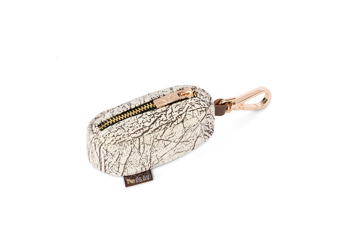 Proper Pup Poop Bag Dispensers from P.L.A.Y. - Savannah back shown with zippered acccess