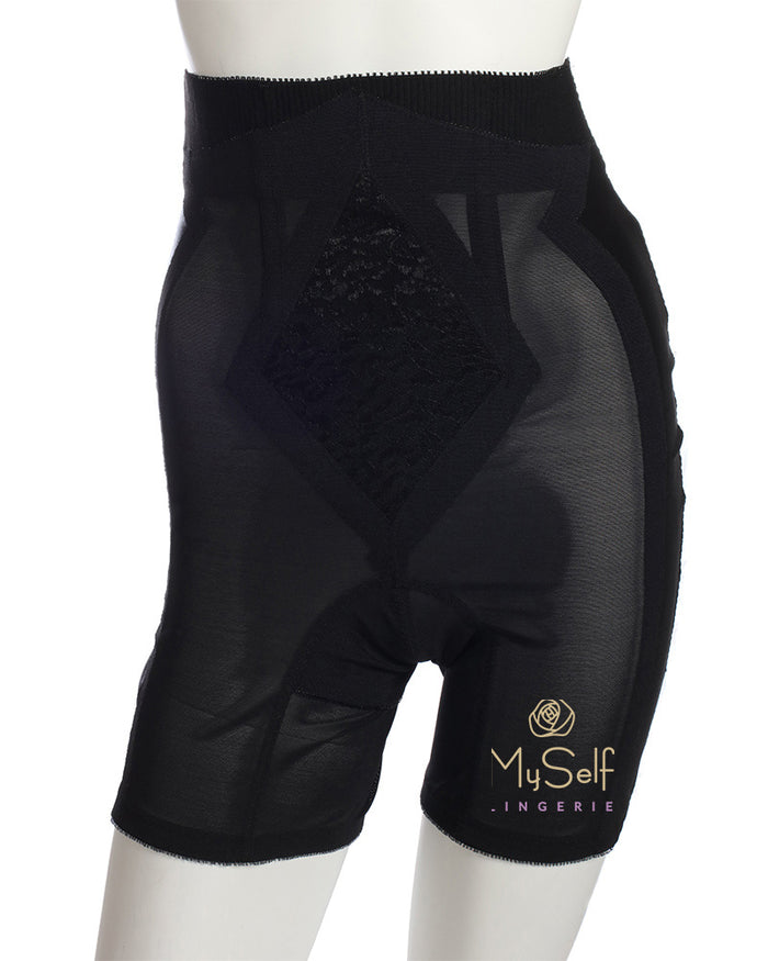 Rago 696 High Waisted Extra Firm Girdle with Legs MYSELFLINGERIE.COM
