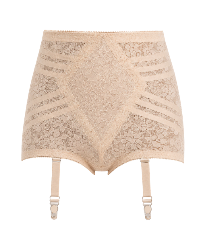 Rago Lacette Brief with Garters