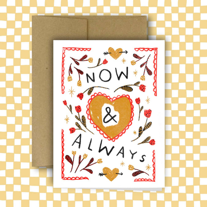 RANI BAN CO - NOW & ALWAYS Greeting Card