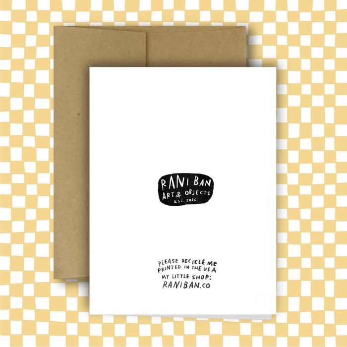 RANI BAN CO - NOW & ALWAYS Greeting Card