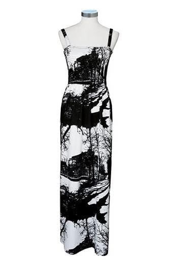 Ratia Espa Tuuli Maxi Dress Black/White - Nordic Labels