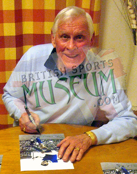 Ray Crawford Ipswich Town Legend Hand Signed Photograph 15x19in Framed + COA