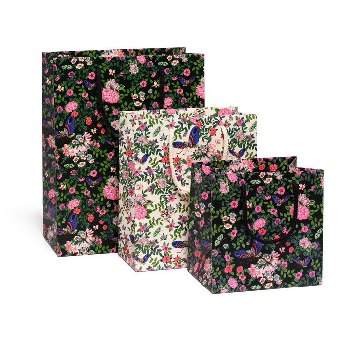 Red Cap Cards - Delicate Butterfly gift bags: Small