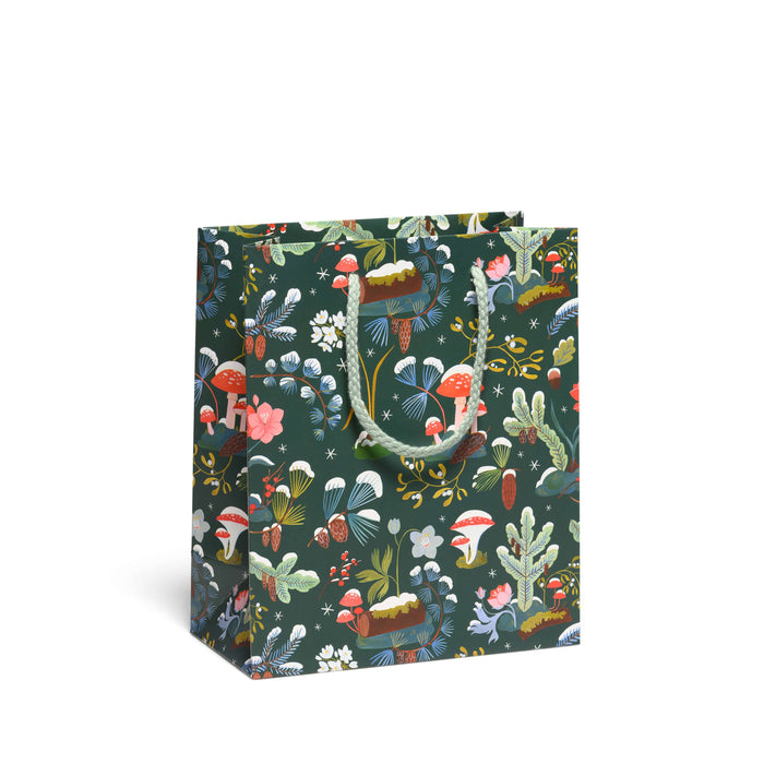 Red Cap Cards - Holiday Moss gift bags: Large