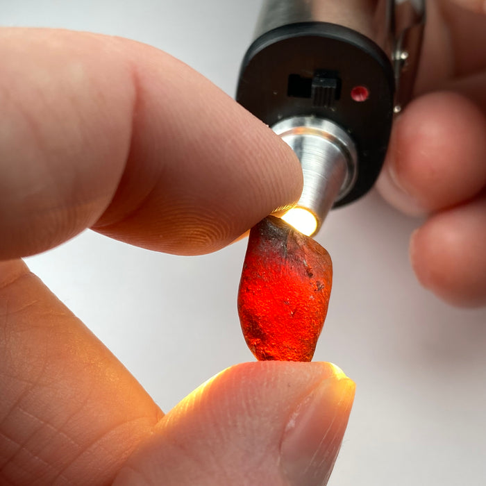 Red Zircon - Tanzania