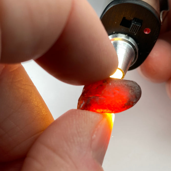 Red Zircon - Tanzania