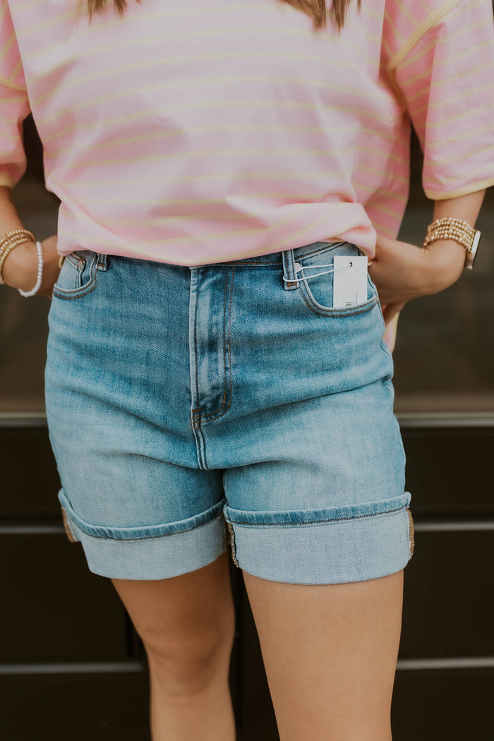 Reese Cuffed Hem Shorts