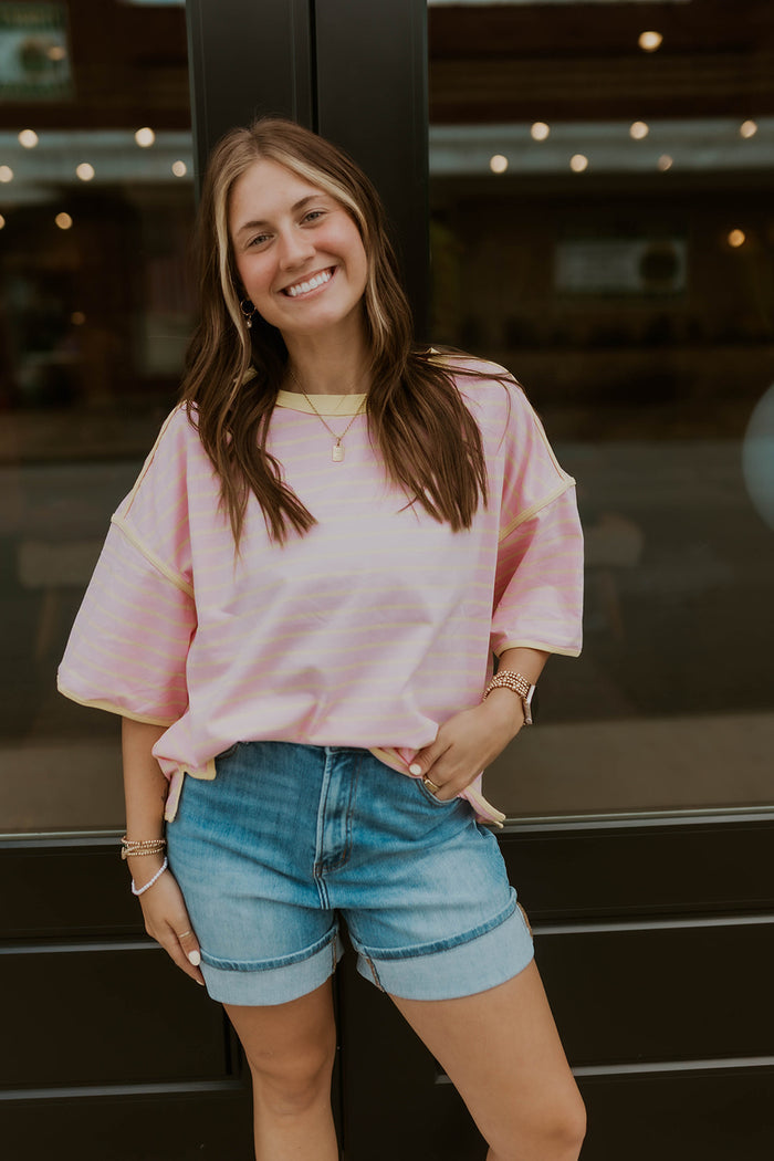 Reese Cuffed Hem Shorts