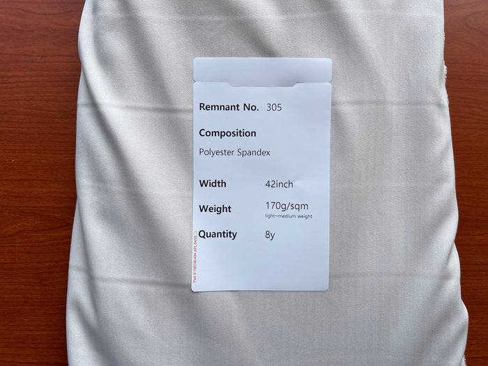 Remnant Fabric #305 - Polyester Spandex 8y