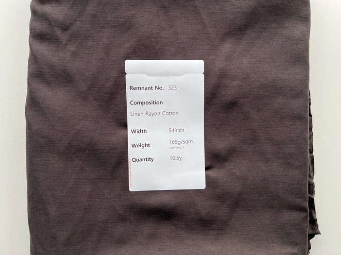 Remnant Fabric #323 - Linen Rayon Cotton 10.5y