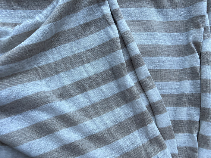 Remnant Fabric #387 - Linen 100% Knit - 7.5y