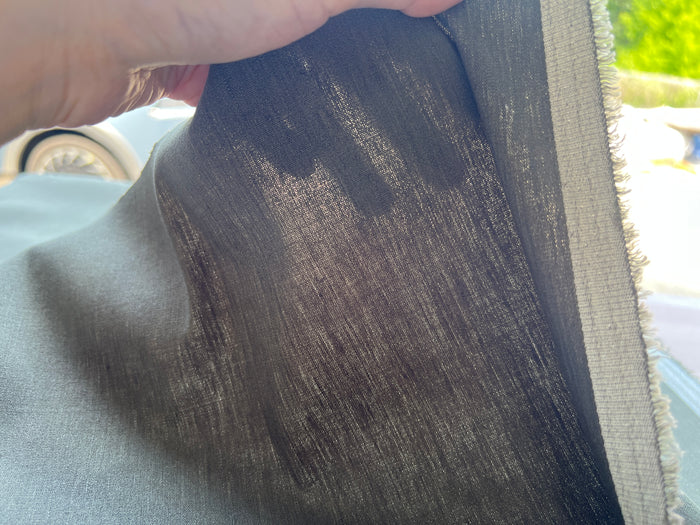 Remnant Fabric #393 - Linen Rayon Spandex - 8y