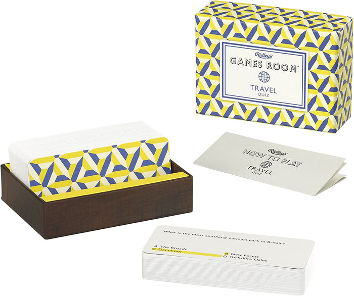 Ridley’s Travel Quiz Card Game