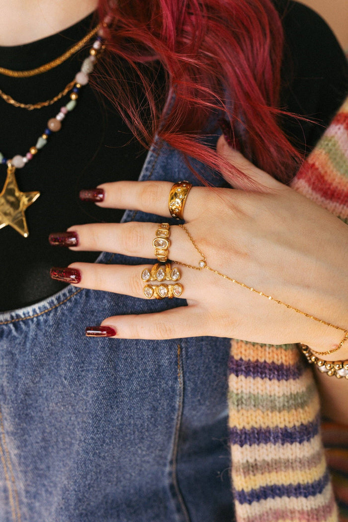 Roxanne Crystal Ring- Beljoy