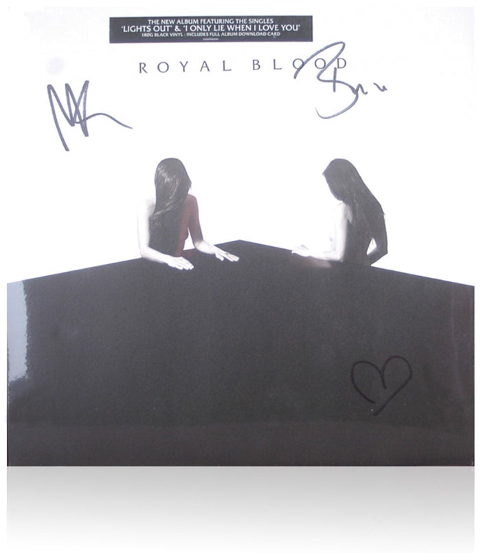 Royal Blood Signed How Did We Get So Dark Vinyl Sleeve Mike Kerr Ben Thatcher + COA