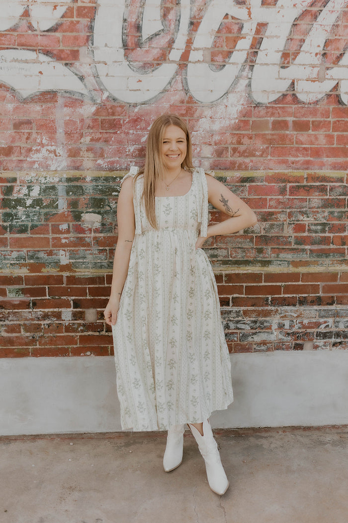 Sage Dreams Midi Dress