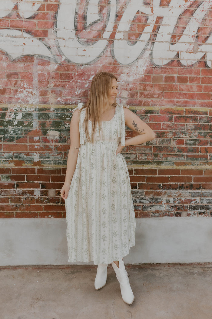 Sage Dreams Midi Dress