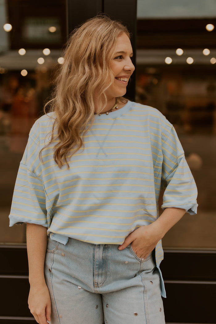 Salt & Sunshine Oversized Top