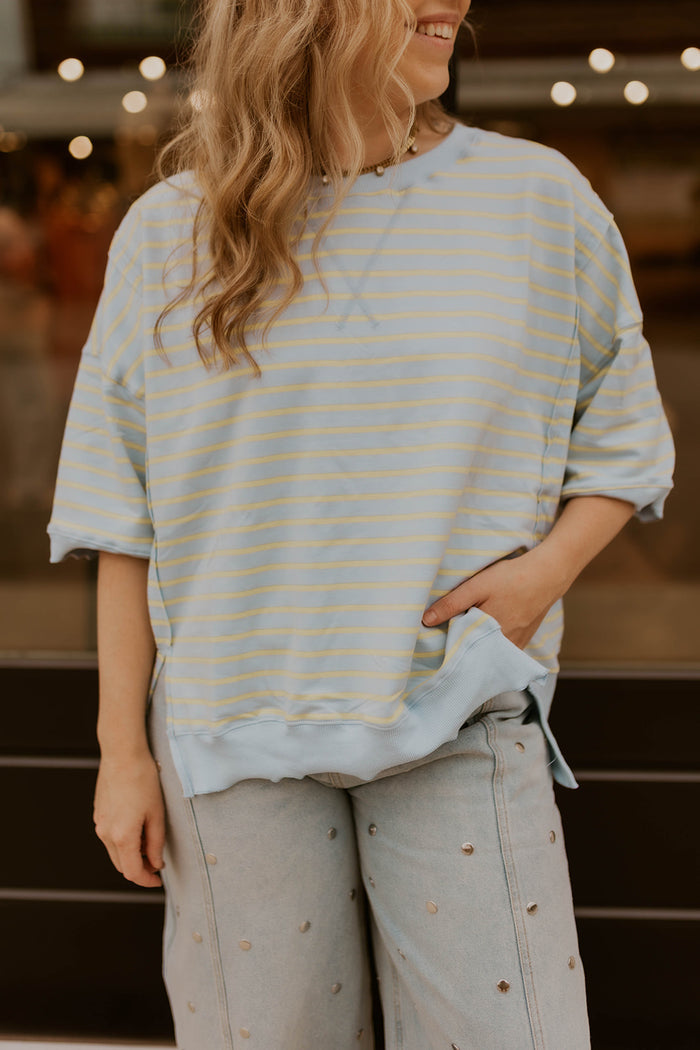 Salt & Sunshine Oversized Top