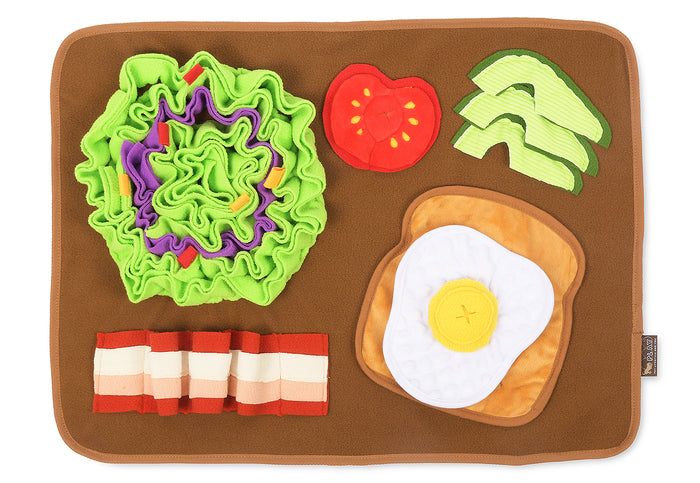 P.L.A.Y. Savory Sunrise Snuffle Mat - view from the top