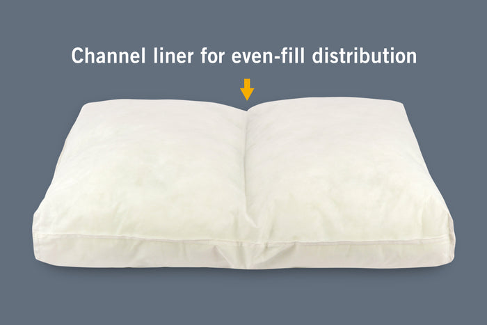 Channel liner filler insert for Boxy Bed Collection by P.L.A.Y.