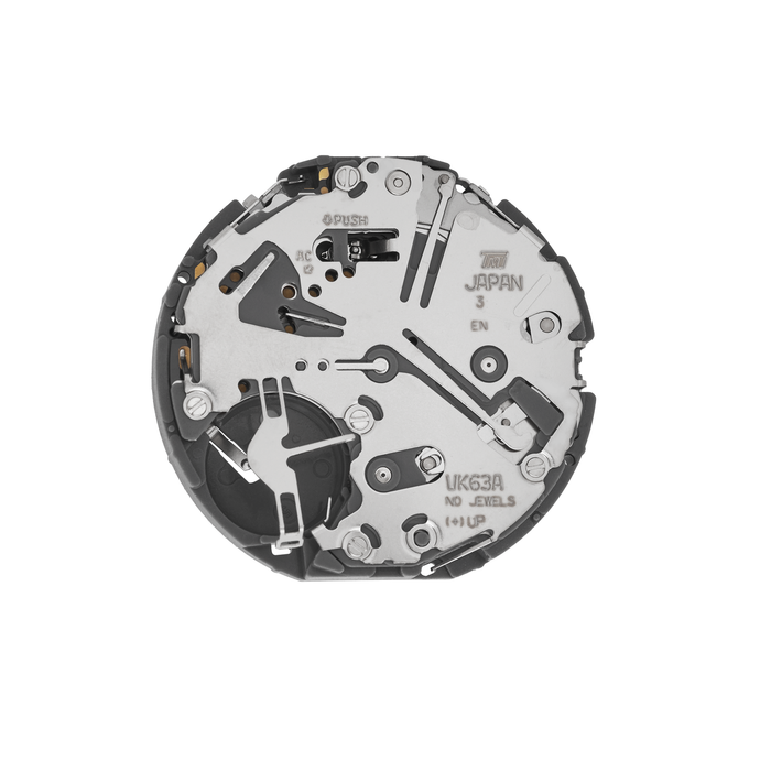 Seiko (SII) VK63 Mechaquartz Watch Movement Black