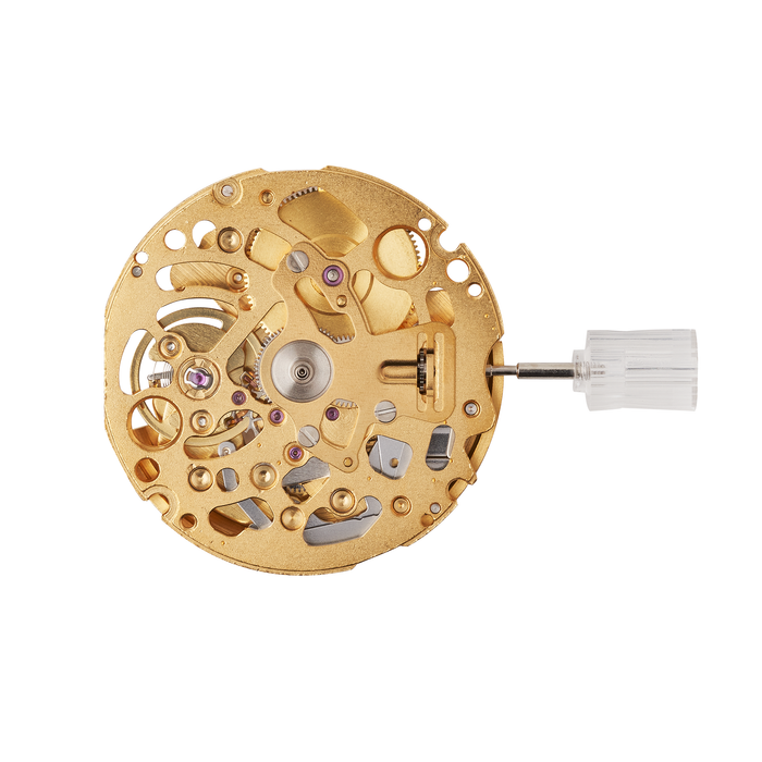 Seiko (SII) NH71 Gilt Skeletonized Movement