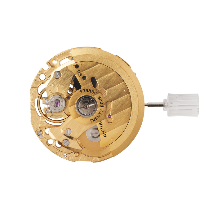 Seiko (SII) NH71 Gilt Skeletonized Movement