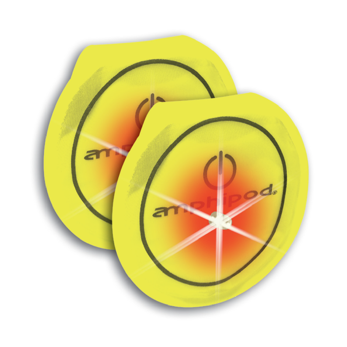 Set 2 Amphipod Neon Vizlet LED Clip-On Reflector