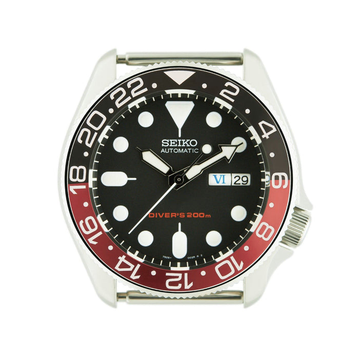 SKX007 SKX009 Bezel Insert Black Red Coke GMT Style