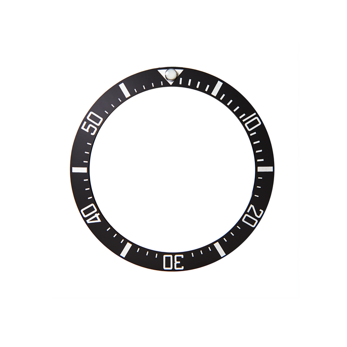SKX Ceramic Bezel Insert: DSSD style Black/White for SKX007/SKX009