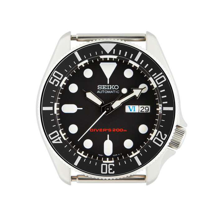 SKX007/SRPD Ceramic Bezel Insert: DSSD style Sandblasted