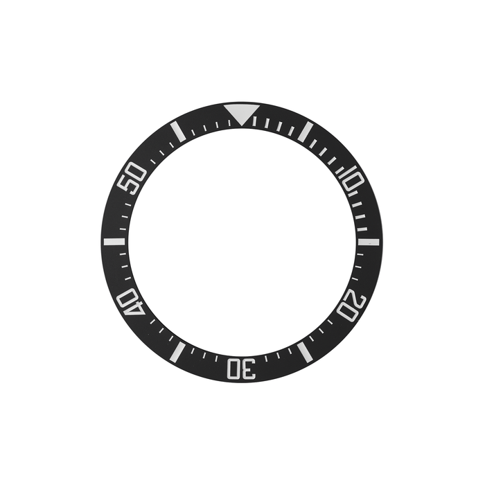 SKX007/SRPD Ceramic Bezel Insert: DSSD style Sandblasted