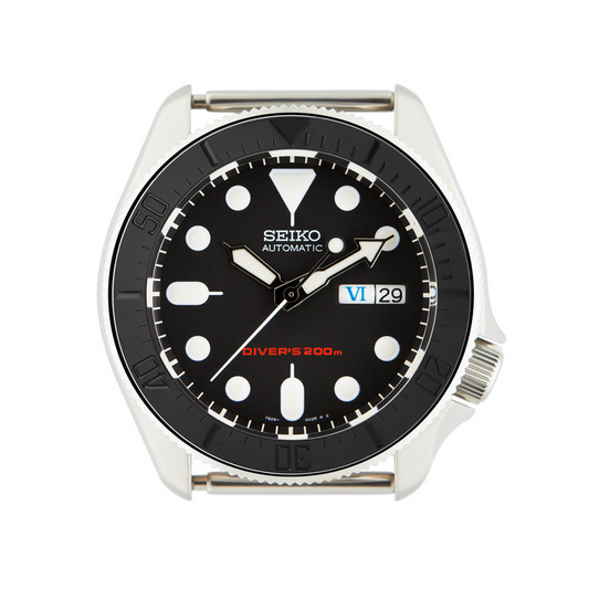 SKX007/SRPD Ceramic Bezel Insert: DSSD style Stealth