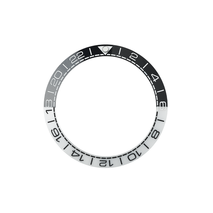 SKX007/SRPD Ceramic Bezel Insert: Seamaster GMT Style