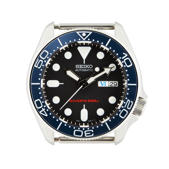 SKX007 SKX009 Bezel Insert Blue White SMP Style Seamaster Baselworld 2018