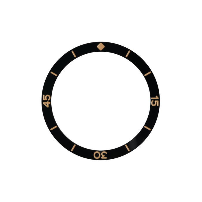 SKX007/SRPD Ceramic Bezel Insert: Vintage Fathoms