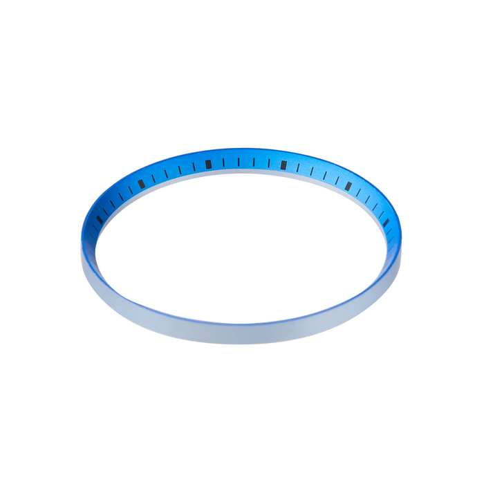SKX Chapter Ring: Blue Finish with Black Markers SKX007 SKX009 SRPD