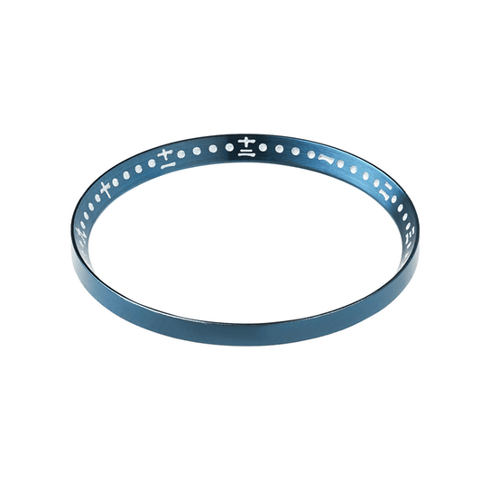SKX007/SRPD Chapter Ring: Kanji Style Blue Finish w Silver Markers