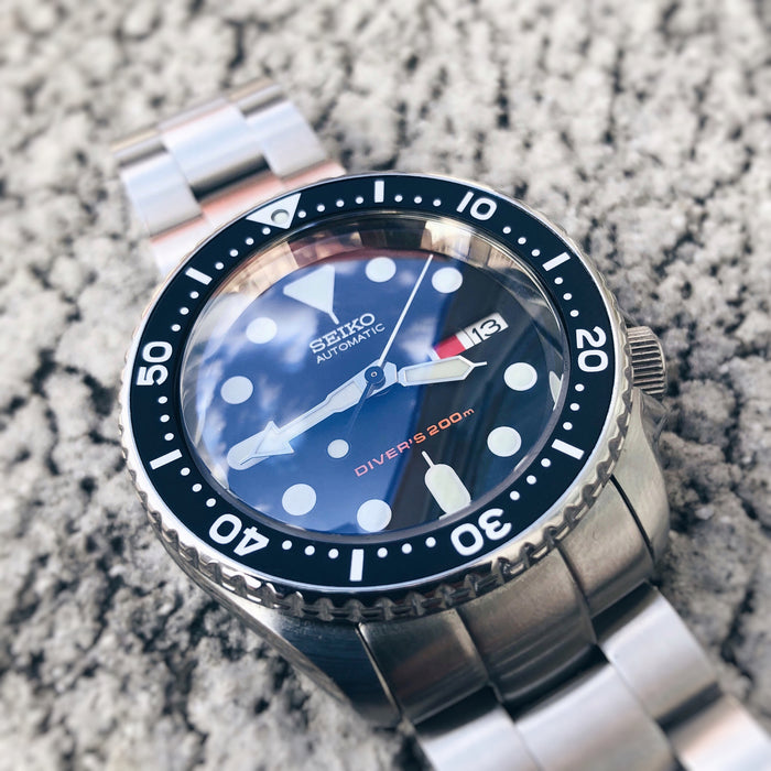 SKX Chapter Ring: Polished Finish for SKX007, SKX009