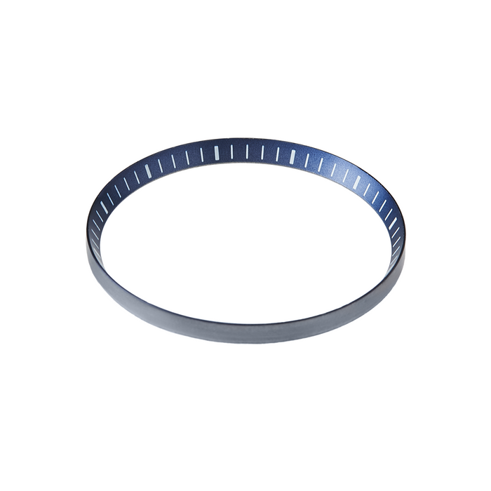 SKX Chapter Ring: Sunburst Navy Finish with White Markers SKX007 SKX009 SRPD