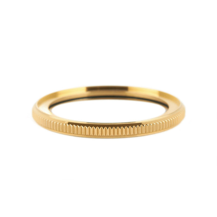 SKX007 SKX009 Coin Edge Bezel: Gold Finish