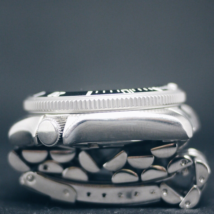 SKX007 SKX009 Coin Edge Bezel: Sandblasted Finish