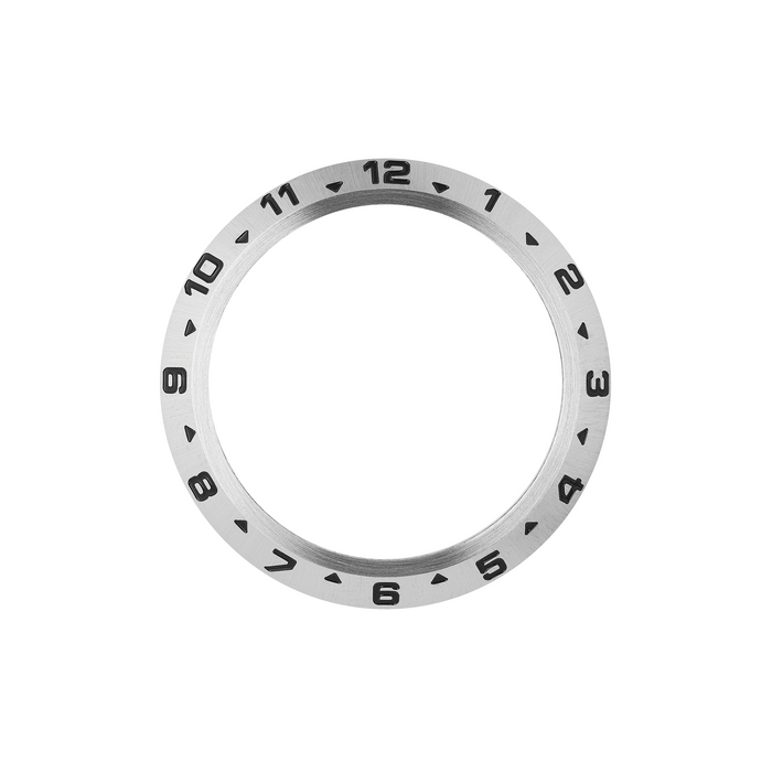 SKX007/SRPD Dual Time Bezel: Steel Finish