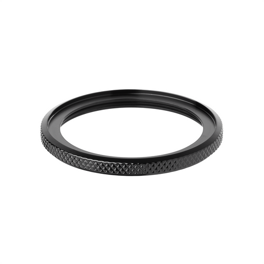 SKX007/SRPD Knurled Bezel: Polished Black Finish