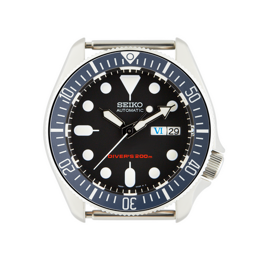 SKX007/SRPD Ceramic Bezel Insert: Countdown Style Matte Blue